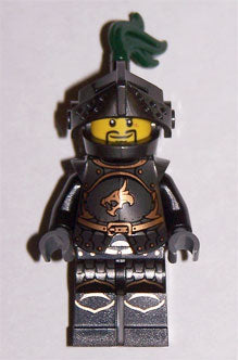Preowned LEGO® Minifigure – Castle cas495 Kingdoms Dragon Knight Armor w/Chain Helmet w/Vis