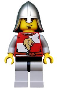 Preowned LEGO® Minifigure – Castle cas502 Kingdoms Lion Knight Quarters Helmet w/Neck Prote