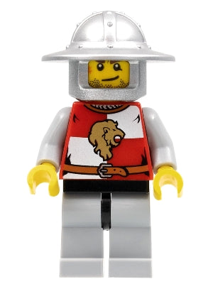 Preowned LEGO® Minifigure – Castle cas513 Kingdoms Lion Knight Quarters Helmet w/Broad Brim