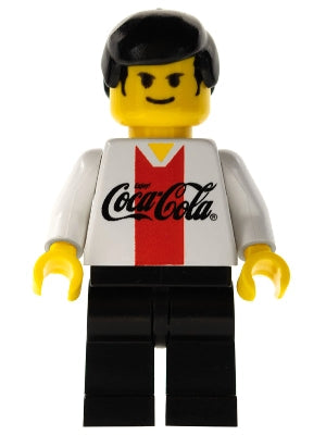 Preowned LEGO® Minifigure – Sports cc4449 Soccer Player Coca-Cola Defender 4