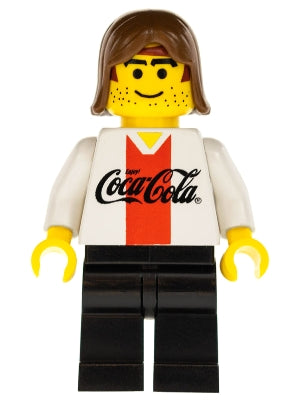Preowned LEGO® Minifigure – Sports cc4451 Soccer Player Coca-Cola Striker 3