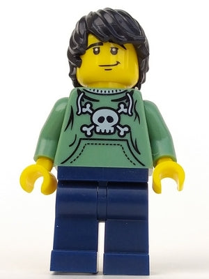 Preowned LEGO® Minifigure – Series 1 col006 Skater Series 1