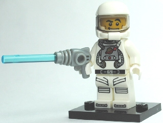 LEGO® Collectible Minifigure Series 1 – Spaceman  set w/Stand & Acces (col01-13) Complete Set with Stand & Accessories