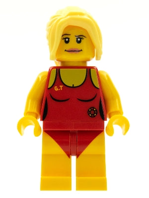 Preowned LEGO® Minifigure – col024 Lifeguard Series 2