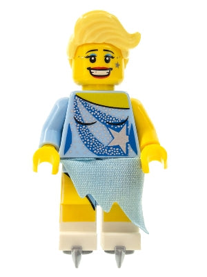 Preowned LEGO® Minifigure – col063 Ice Skater Series 4