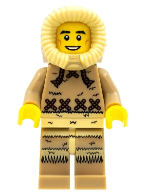 Preowned LEGO® Minifigure – col068 Ice Fisherman Series 5