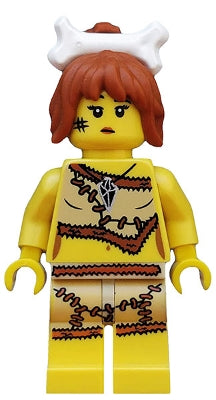 Preowned LEGO® Minifigure – col069 Cave Woman Series 5