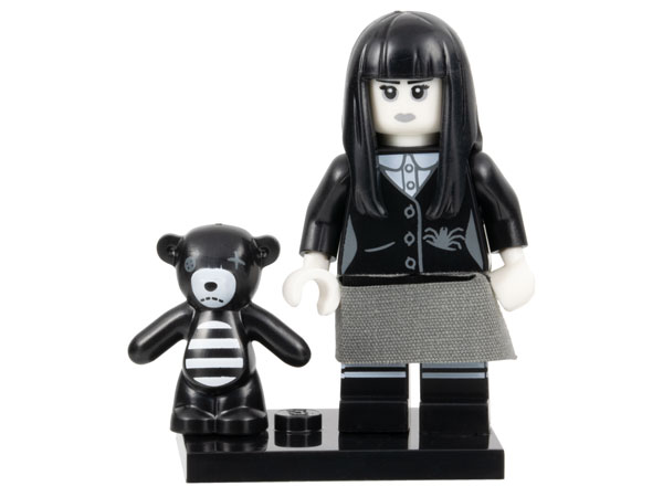 LEGO® Collectible Minifigure Series 12 – Spooky Girl  set w/Stand & Acces (col12-16) Complete Set with Stand & Accessories