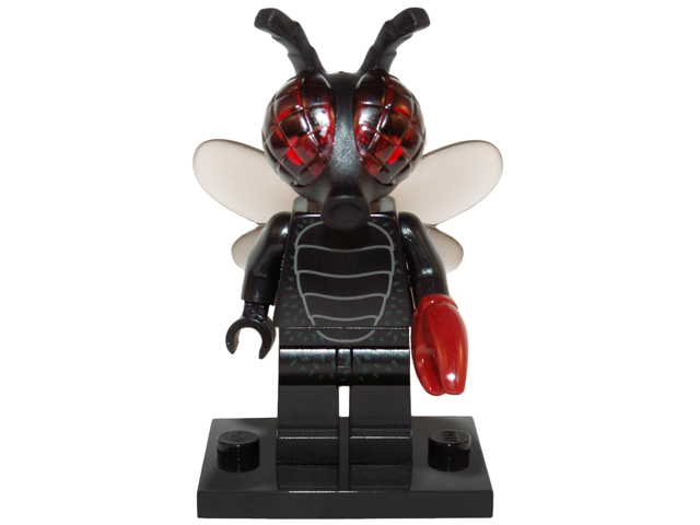 LEGO® Collectible Minifigure Series 14 – col14-6 Fly Monster  set w/Stand & Acces Complete Set with Stand & Accessories