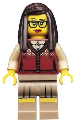 Preowned LEGO® Minifigure – Series 10 col145 Librarian Series 10