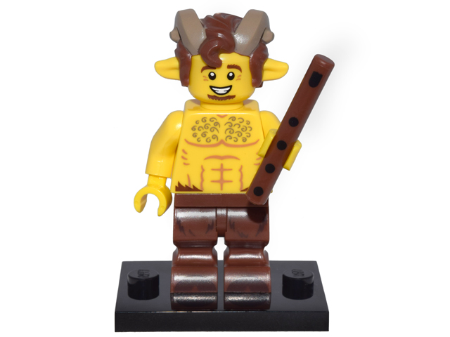 LEGO® Collectible Minifigure Series 15 – col15-7 Faun  set w/Stand & Acces Complete Set with Stand & Accessories