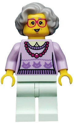 Preowned LEGO® Minifigure – col176 Grandma Series 11