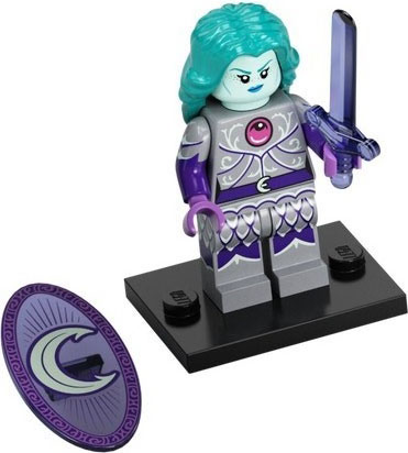 LEGO® Collectible Minifigure Series 22 – col22-7 Night Protector  set w/Stand & Acces Complete Set with Stand & Accessories