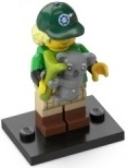 LEGO® Collectible Minifigure Series 24 – col24-8 Conservationist  set w/Stand & Acces Complete Set with Stand & Accessories