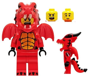 Preowned LEGO® Minifigure – col318 Dragon Suit Guy Series 18