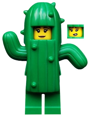 Preowned LEGO® Minifigure – col322 Cactus Girl Series 18