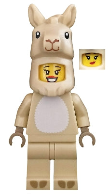 Preowned LEGO® Minifigure – col364 Llama Costume Girl Series 20