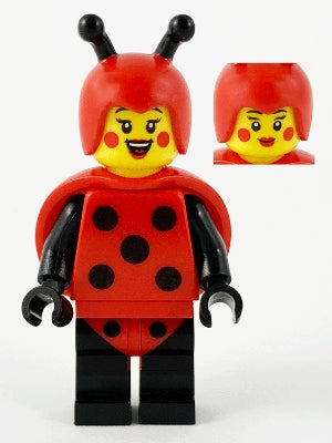 Preowned LEGO® Minifigure – col377 Ladybug Girl Series 21