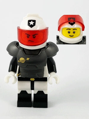 Preowned LEGO® Minifigure – col383 Space Police Guy Series 21