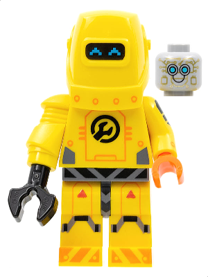 Preowned LEGO® Minifigure – col386 Robot Repair Tech Series 22