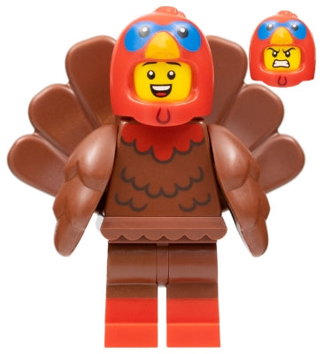 Preowned LEGO® Minifigure – col406 Turkey Costume Series 23