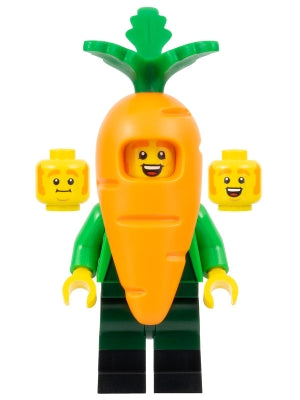 Preowned LEGO® Minifigure – col415 Carrot Mascot Series 24