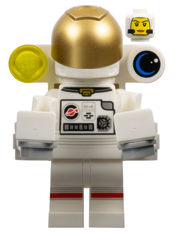 Preowned LEGO® Minifigure – Series 26 col436 Spacewalking Astronaut