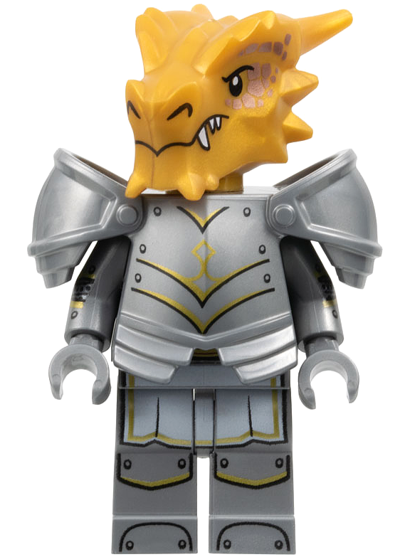 Preowned LEGO® Minifigure – Series 27 Dungeons & Dragons coldnd04 Dragonborn Paladin