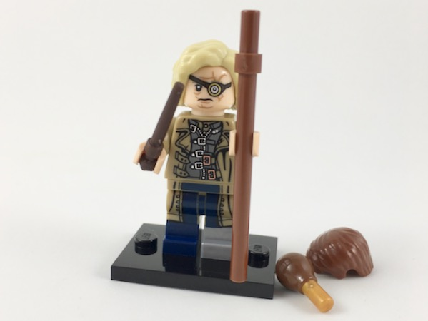 LEGO® Collectible Minifigure Series 1 – colhp-14 Mad-Eye Moody Harry Potter  set w/Stand & Acces Complete Set