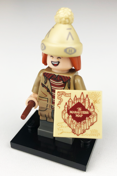 LEGO® Collectible Minifigure Series 2 – colhp2-11 George Weasley Harry Potter  Set Complete Set with Stand & Accessories