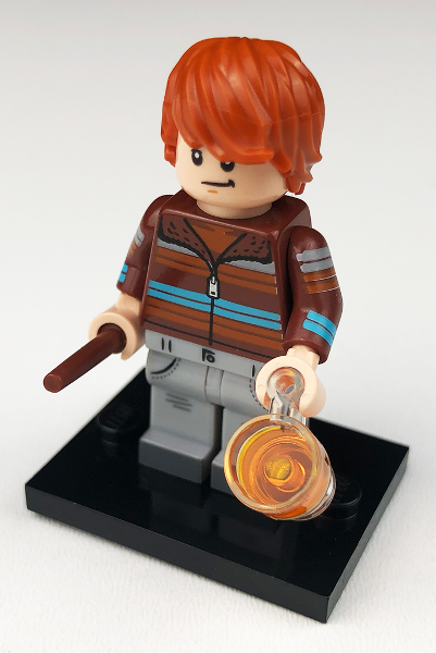 LEGO® Collectible Minifigure Series 2 – colhp2-4 Ron Weasley Harry Potter  set w/Stand & Acces Complete Set