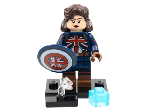 LEGO® Minifigure colmar-10 Captain Carter Marvel Studios Series 1 Complete Set