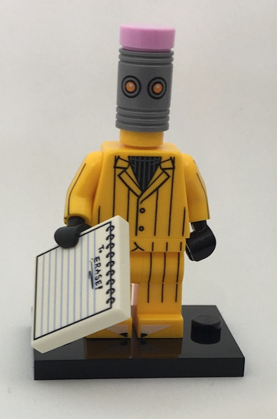 LEGO® Minifigure coltlbm-12 Eraser The LEGO Batman Movie Series 1 Complete Set