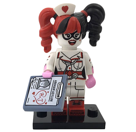 LEGO® Minifigure coltlbm-13 Nurse Harley Quinn The LEGO Batman Movie Series 1 Full Set