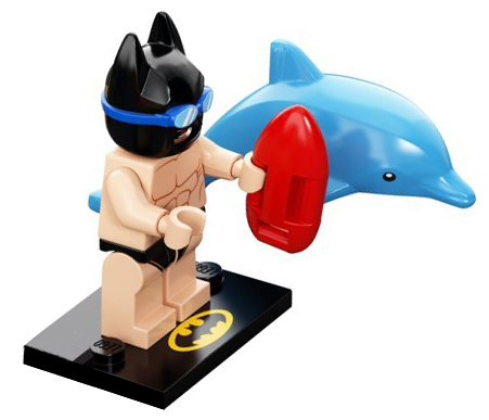 LEGO® Minifigure coltlbm2-6 Swimsuit Batman The LEGO Batman Movie Series 2 Full Set