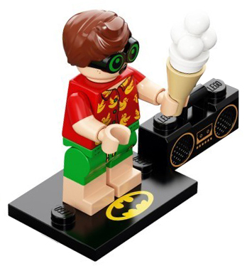 LEGO® Minifigure coltlbm2-8 Vacation Robin The LEGO Batman Movie Series 2 Full Set
