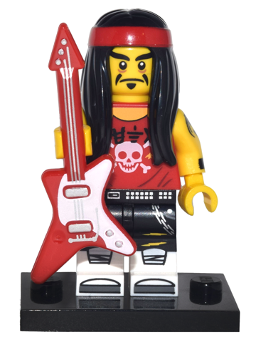 LEGO® Minifigure coltlnm-17 Gong & Guitar Rocker The LEGO NINJAGO Movie Full Set