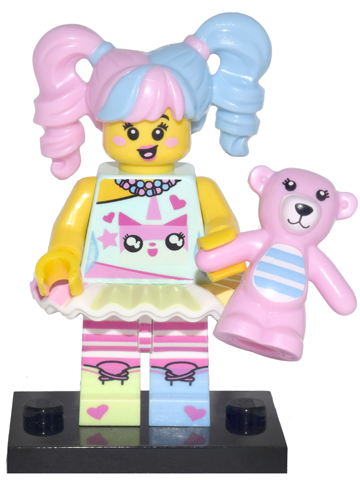 LEGO® Minifigure coltlnm-20 N-POP Girl The LEGO NINJAGO Movie Complete Set