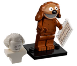 LEGO® Minifigure coltm-1 Rowlf the Dog The Muppets Complete set w/Stand & Acces