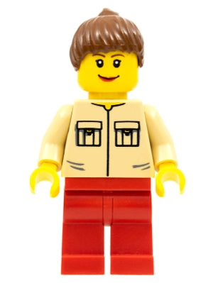 Preowned LEGO® Minifigure – Town cty0135 Farm Hand Female