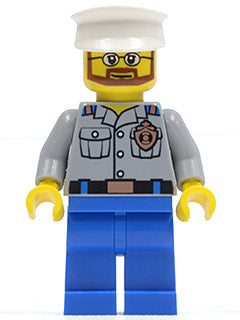 Preowned LEGO® Minifigure – Town cty0415 Coast Guard City Captain