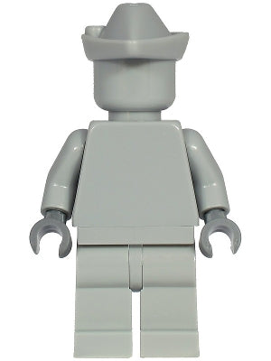 LEGO® Minifigure Town cty1218 Statue Light Bluish Gray Forestmens Hat Dark Bluis