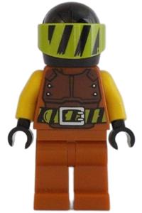 Preowned LEGO® Minifigure – Town cty1350 Wallop Stuntz Driver