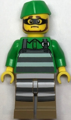 LEGO® Minifigure Town cty1382 Police Jail Prisoner Chef w/Apron