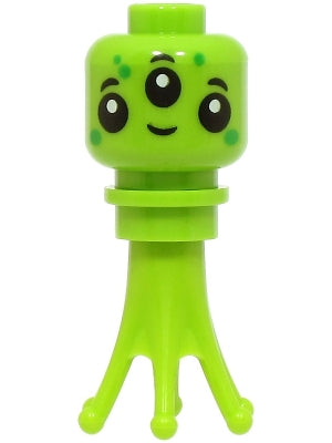 Preowned LEGO® Minifigure – Town cty1727 Alien - Minifigure Head, Tentacles