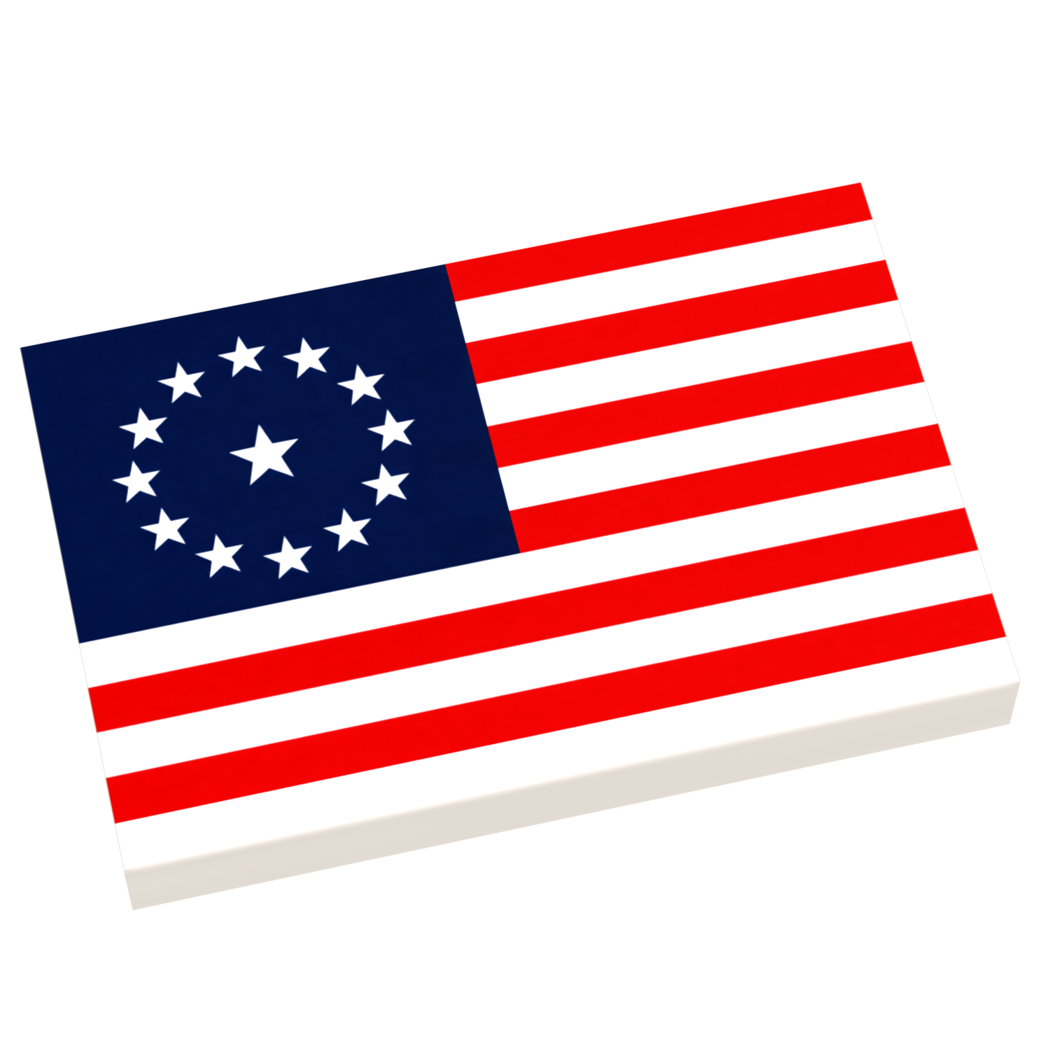USA Cowpen, 3rd Maryland Regiment Flag (2x3 Tile)