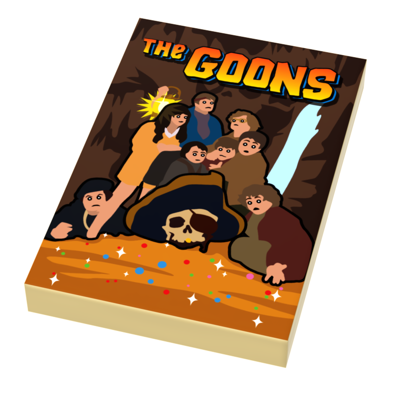 The Goons Movie Cover (2x3 Tile)