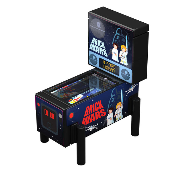 Pinball Arcade Set Brick Wars - B3 Customs Pinball Arcade Machine Building Set made using ...