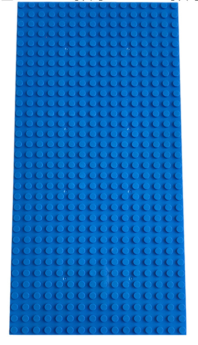 Generic Brick Compatible 16x32 Baseplate – 5" x 10" | 8 Colors Available