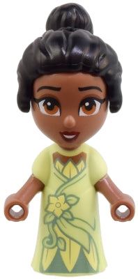 Preowned LEGO® Minifigure – Disney dp201 Tiana (Medium Brown) - Micro Doll